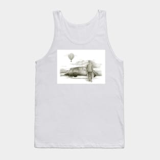 man with a veteran car Tank Top